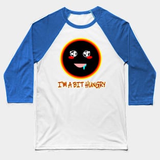 Kawaii Hungry Black Hole Baseball T-Shirt